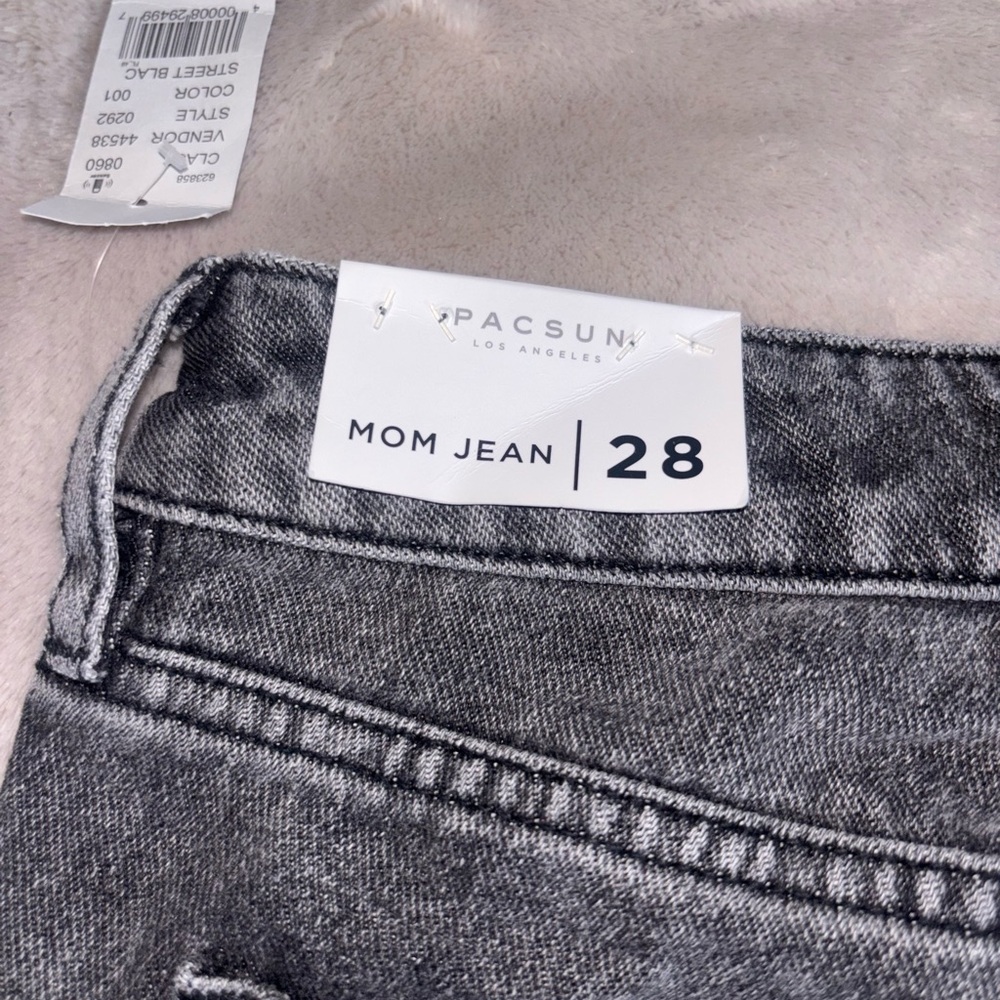 PacSun Charcoal Mom Jeans